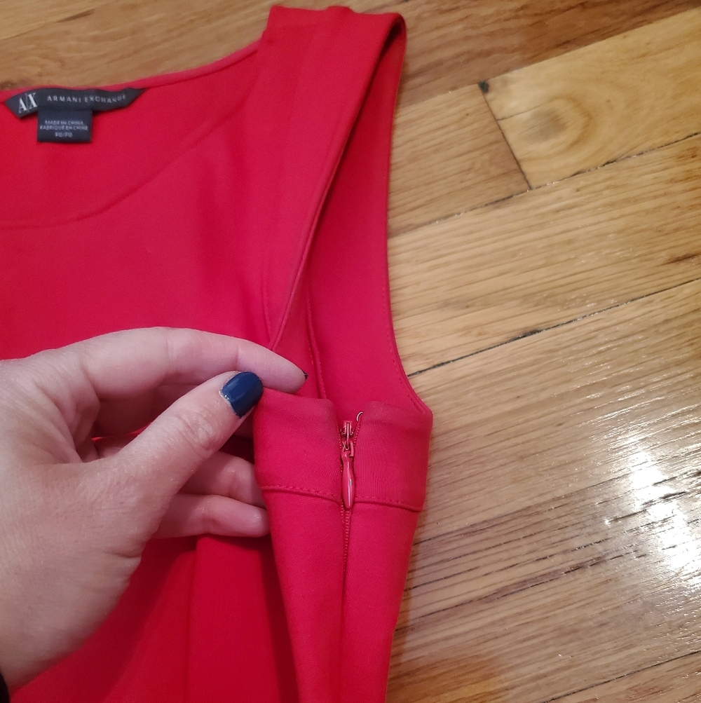 Armani Exchange Red Dress - Picture 6 of 12